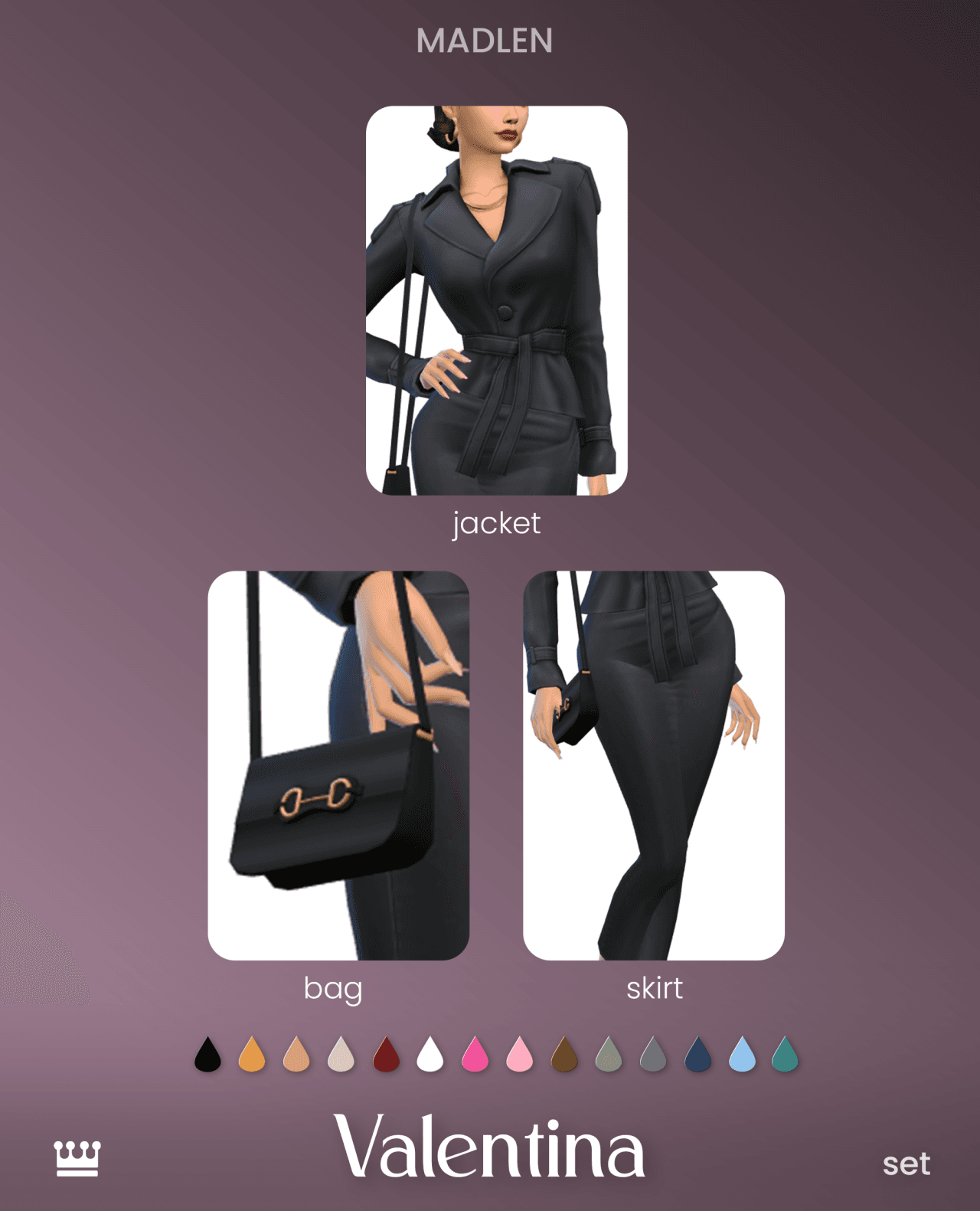 Галерея мода Сет одежды Valentina SET #1